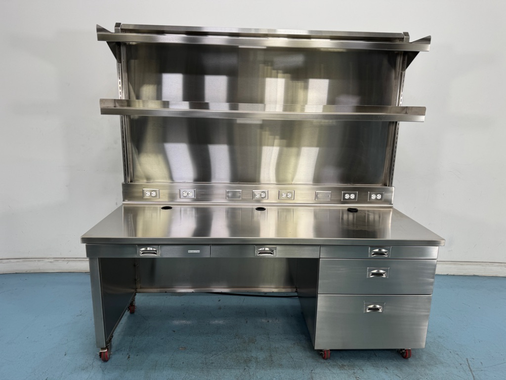 Image of Stainless Steel 6' Laboratory Workstation